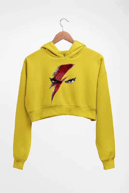 God of War Crop HOODIE FOR WOMEN Hoodie with Stripes Bold Sporty