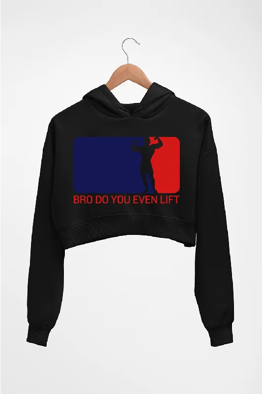 Gym Funny Crop HOODIE FOR WOMEN Hoodie with Back Slit Movement Comfort
