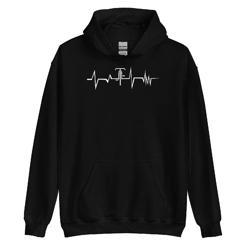 Heartbeat - Cycle - Unisex Hoodie Hoodie Sweatshirt Pullover