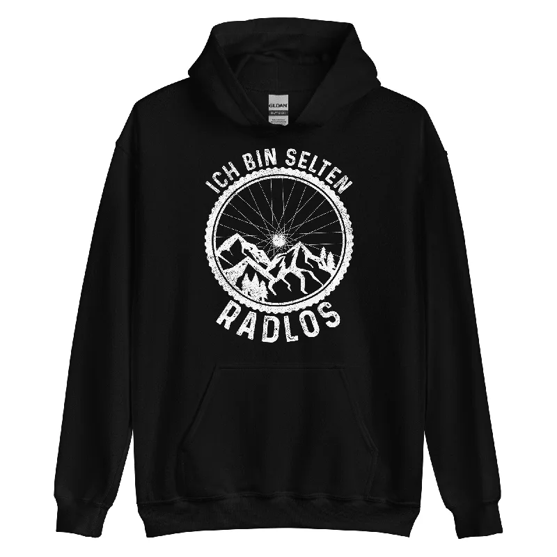 Ich Bin Selten Radlos - Unisex Hoodie Hoodie with Lace Feminine Delicate