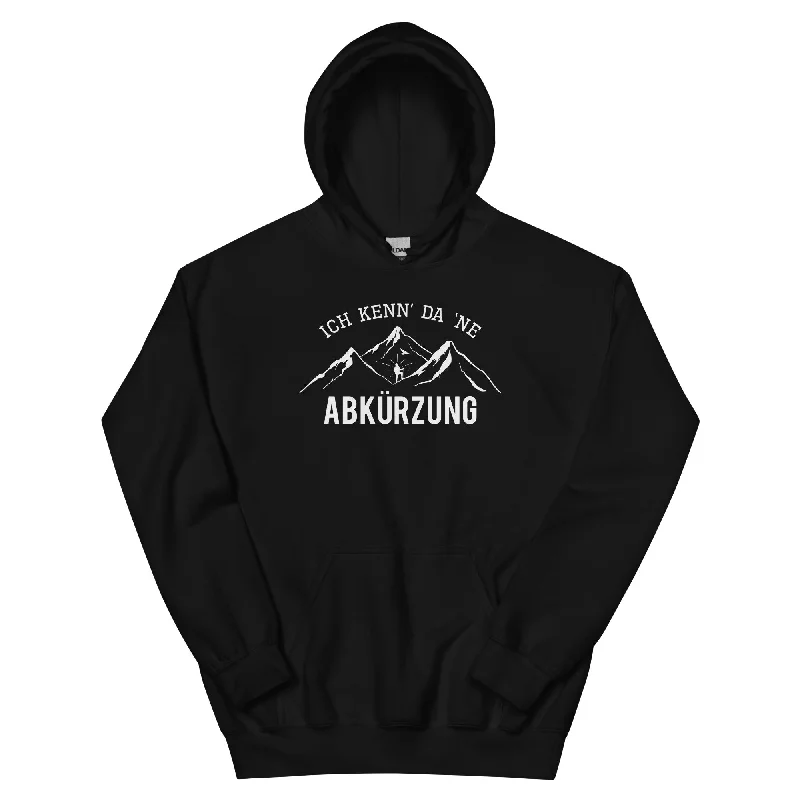 Ich Kenne Da Ne Abkürzung - Unisex Hoodie Hoodie with Drop Shoulder Relaxed Streetwear Ich Kenne Da Ne Abkürzung - Unisex Hoodie Hoodie with Drop Shoulder Relaxed Streetwear