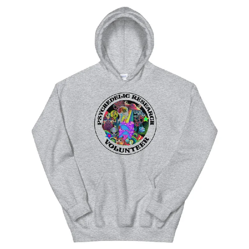 Psychedelic Research Volunteer Unisex Hoodie Hoodie with Puffed Sleeves Voluminous Trendy Psychedelic Research Volunteer Unisex Hoodie Hoodie with Puffed Sleeves Voluminous Trendy