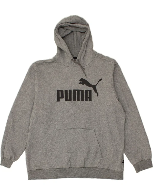 PUMA Mens Graphic Hoodie Jumper 2XL Grey Cotton Hoodie with Camouflage Military Edgy PUMA Mens Graphic Hoodie Jumper 2XL Grey Cotton Hoodie with Camouflage Military Edgy