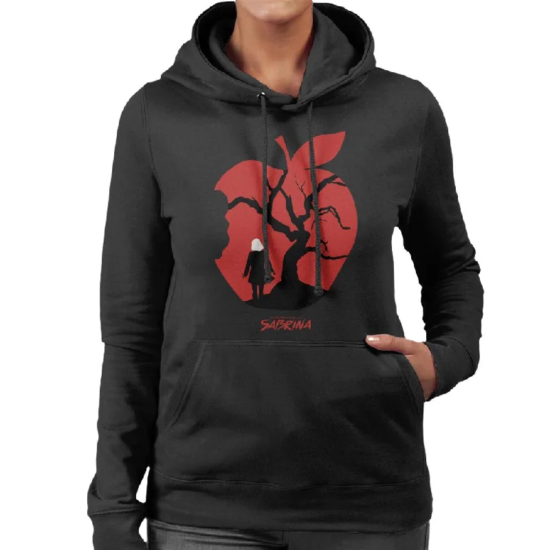 The Chilling Adventures Of Sabrina Malum Malus Women's Hooded Sweatshirt Hoodie with Gradient Ombre Colorful The Chilling Adventures Of Sabrina Malum Malus Women's Hooded Sweatshirt Hoodie with Gradient Ombre Colorful