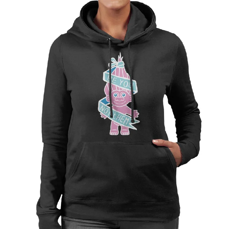 Trolls Be You Not Them Women's Hooded Sweatshirt Hoodie with Slim Fit Tailored Modern Trolls Be You Not Them Women's Hooded Sweatshirt Hoodie with Slim Fit Tailored Modern