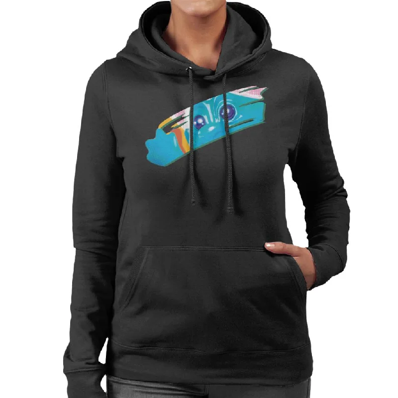 Trolls Reflection Women's Hooded Sweatshirt Hoodie Crop Top Short Trendy