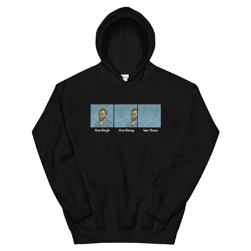 Van Gogh Going Gone Unisex Hoodie Hoodie with Slit Hem Functional Movement