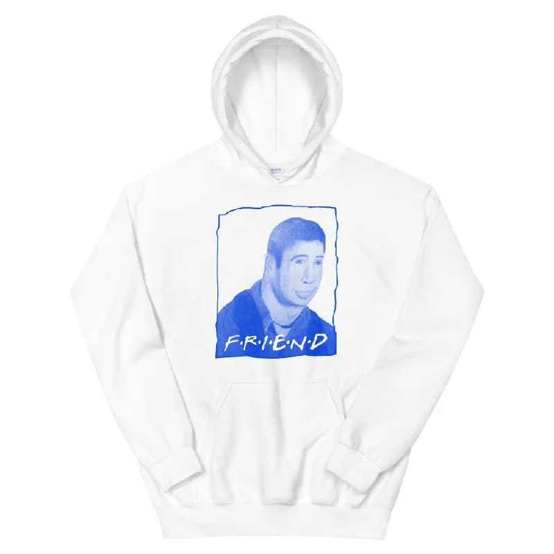 Warpepd Ross Friend Unisex Hoodie Cotton Hoodie Fleece Lining Warmth