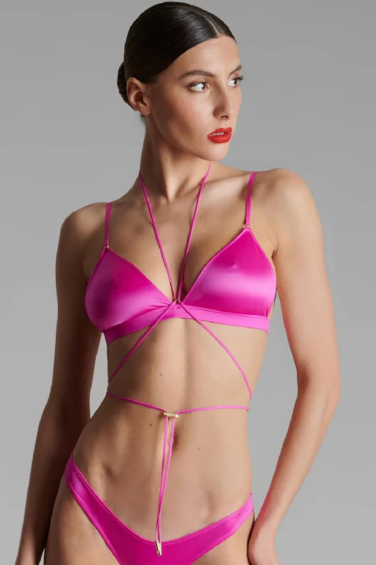 French Kiss Triangle Bra Adjustable Comfort Bra