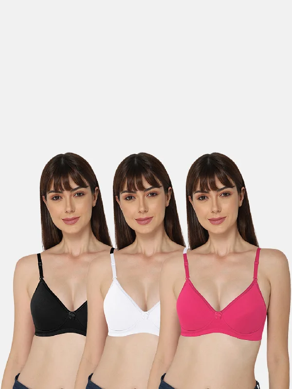 Intimacy Everyday-Bra Special Combo Pack - EC06 - C38 Breathable Full Coverage