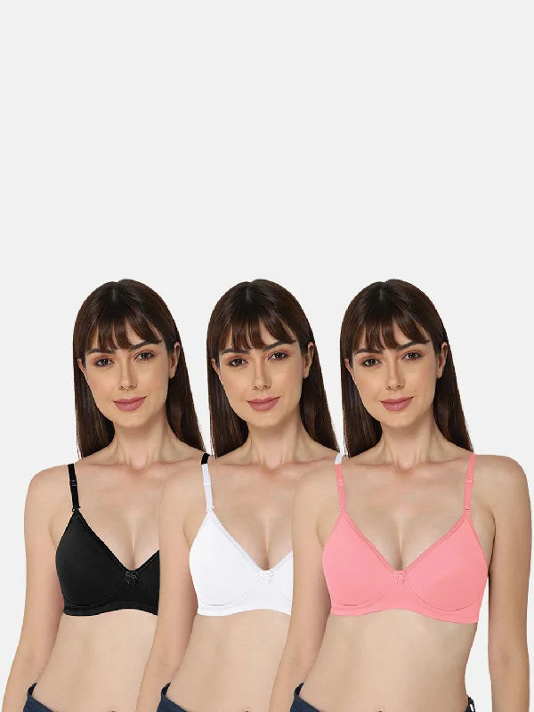 Intimacy Everyday-Bra Special Combo Pack - EC06 - C39 Soft Cup Bralette