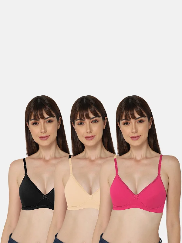 Intimacy Everyday-Bra Special Combo Pack - EC06 - C66 Push-Up Wireless Bra