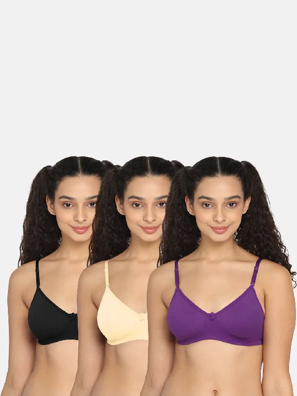 Intimacy Everyday-Bra Special Combo Pack - ES06 - C34 Comfortable Lace Bra