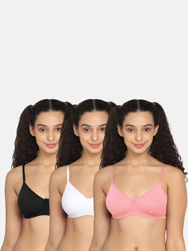 Intimacy Everyday-Bra Special Combo Pack - ES06 - C39 Wireless Lace Bra