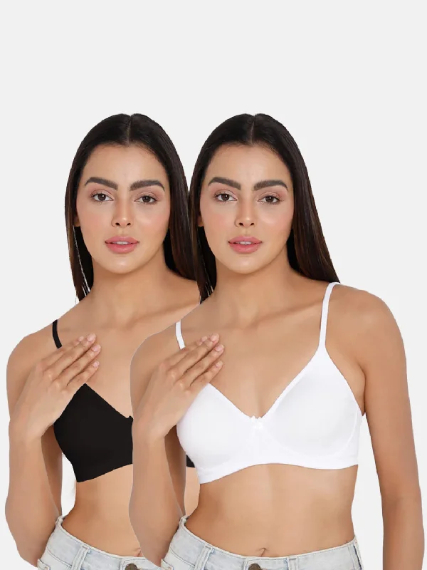 Intimacy Everyday-Bra Special Combo Pack - ES11 - C02 Elegant Cotton Bra