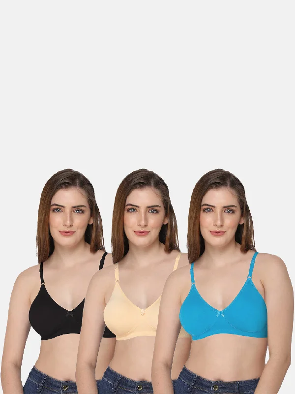 Intimacy Saree Bra Special Combo Pack - IN29 - C33 Lace-Trimmed Bra