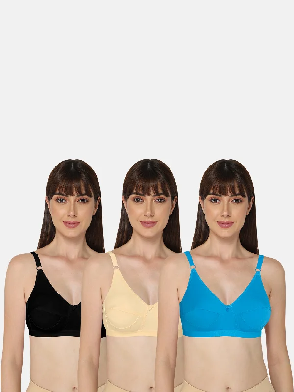 Intimacy Saree Bra Special Combo Pack - INT01 - C33 High Support Sports Bra