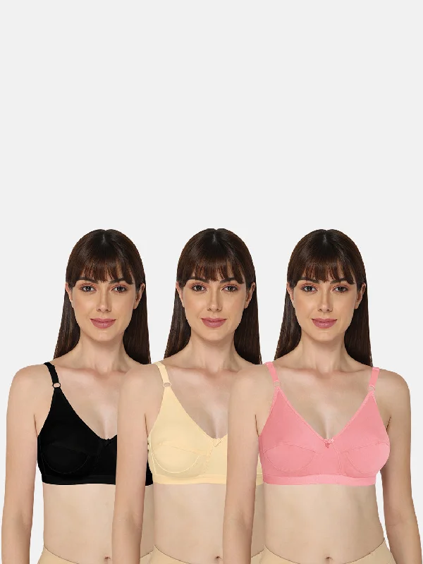 Intimacy Saree Bra Special Combo Pack - INT01 - C67 Adjustable Bra Straps