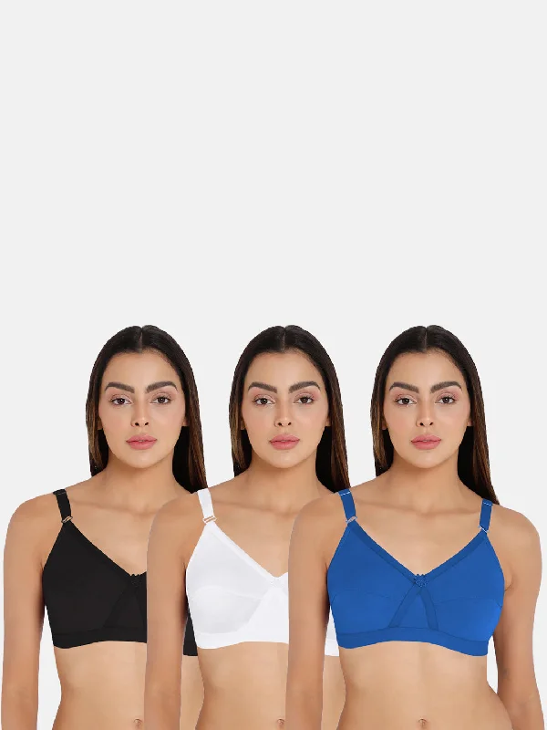 Intimacy Def-Bra Special Combo Pack - Kriss-Kross - C43 Adjustable Fit Bra