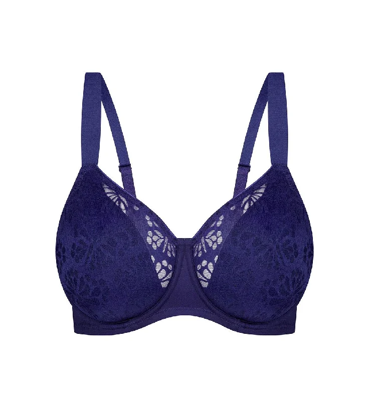 LACY MINIMISER BRA Cotton Comfort Bra