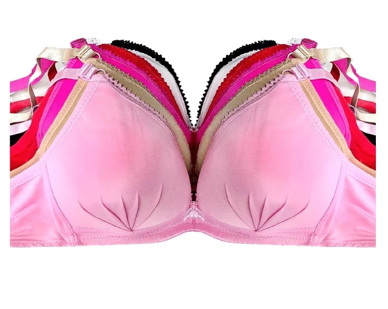Wireless Push Up Lounge Bras Multi-Way Bra Design