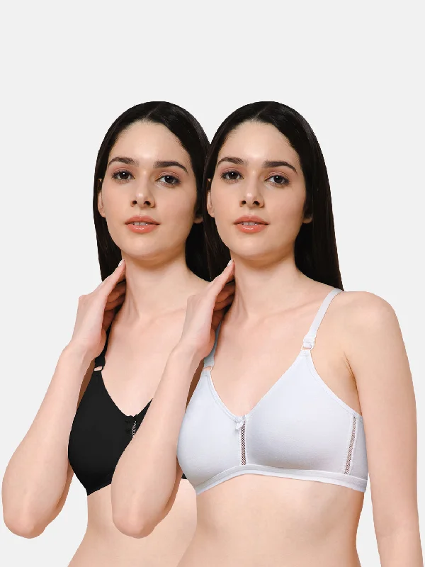 Naidu Hall Knitwear-Bra Special Combo Pack - Beauti - C02 Soft Cup Bra
