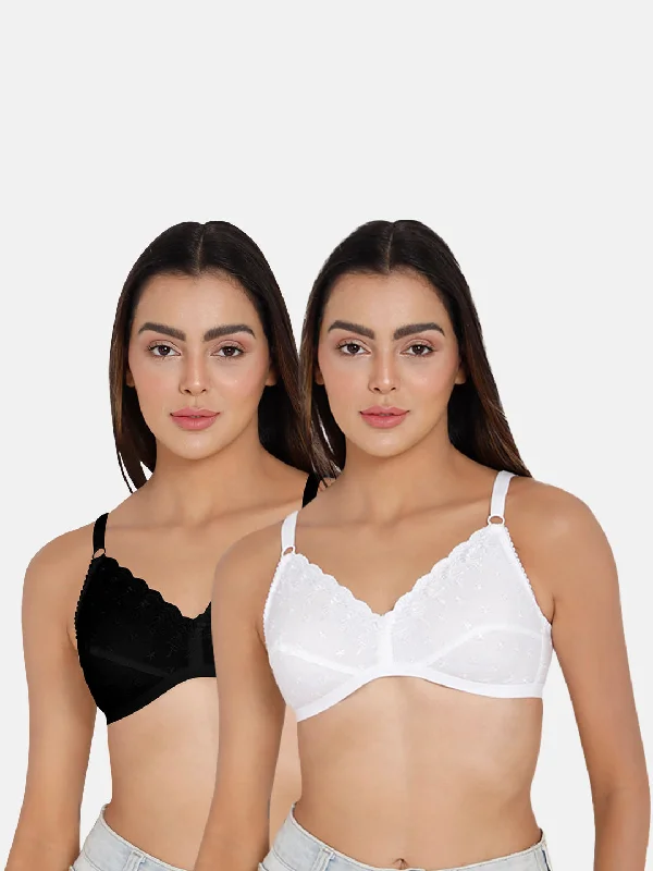 Naidu Hall Heritage-Bra Special Combo Pack - Lovable-Hak - C02 Chic Satin Bra