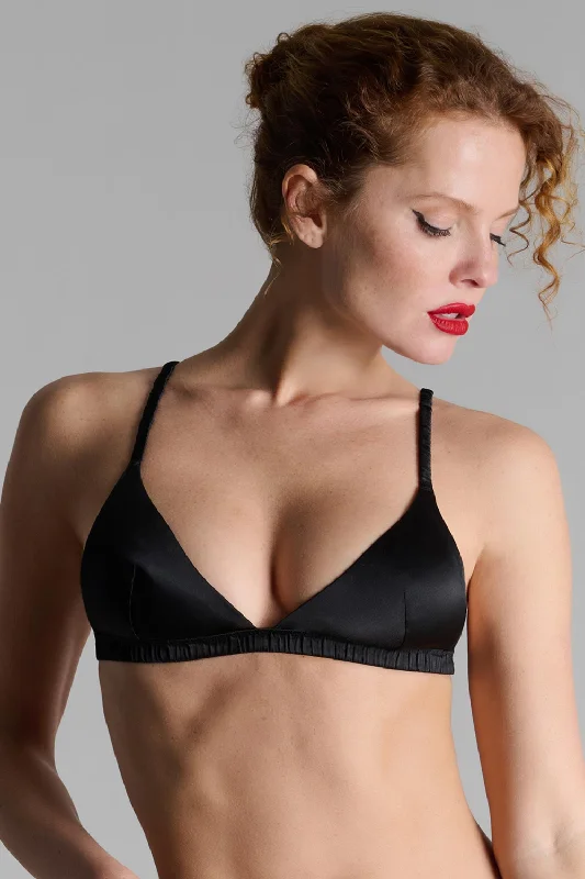 Rendez-Vous Silk Triangle Bra High Support Bra