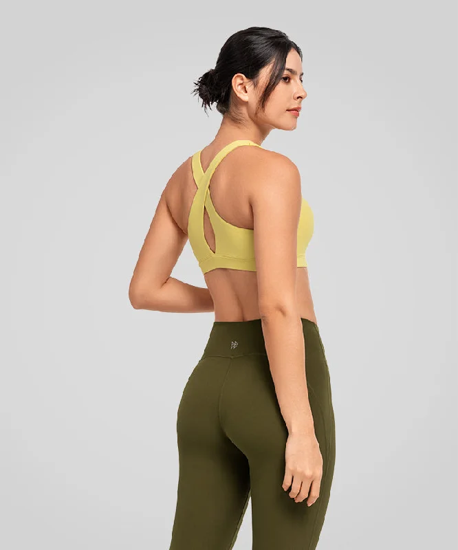 Shift Scoop Neckline Cross Back Padded Yoga Bra | Women's Light Support Sports Bra Full Support Bra Shift Scoop Neckline Cross Back Padded Yoga Bra | Women's Light Support Sports Bra Full Support Bra