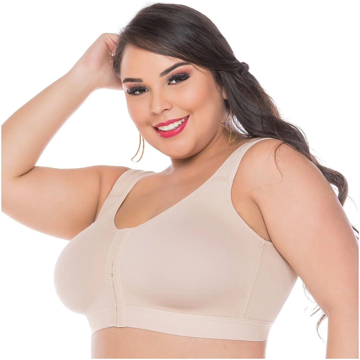 0312 Wide Strap After Surgery Bra Seamless Wireless Bra