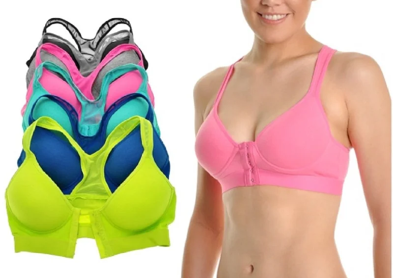 Full Coverage Cotton Unlined Wireless Bras Push-Up Bralette Set
