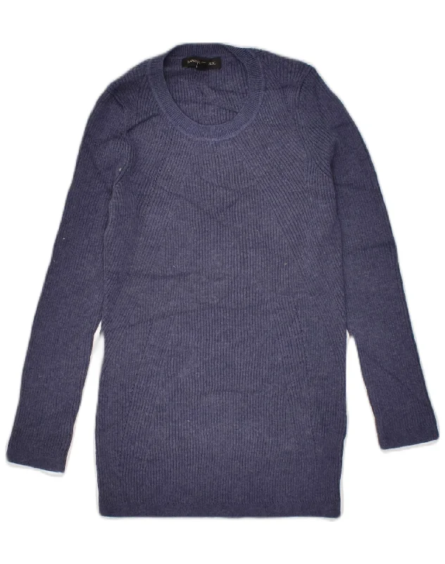 BANANA REPUBLIC Womens Boat Neck Jumper Sweater UK 8 Small Navy Blue Elegant Classic Vintage BANANA REPUBLIC Womens Boat Neck Jumper Sweater UK 8 Small Navy Blue Elegant Classic Vintage