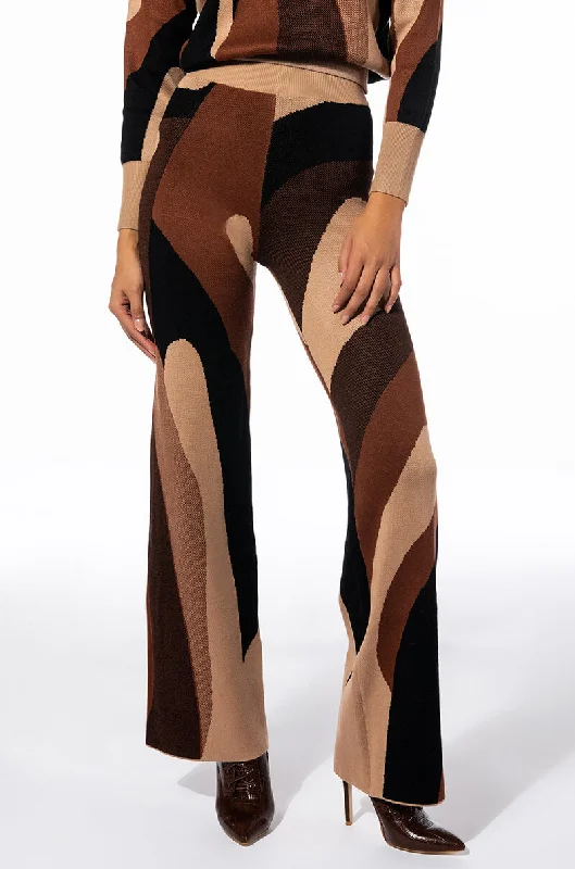 ISLAND DREAMIN WIDE LEG SWEATER PANT Elasticated Padded Insulated