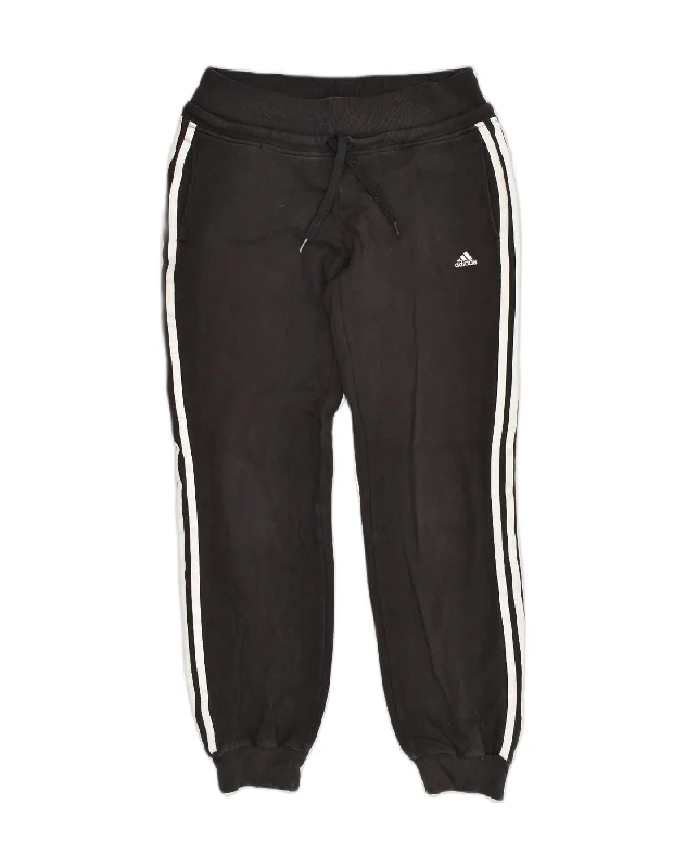 ADIDAS Womens Tracksuit Trousers Joggers UK 10 Small Black Cotton Trousers Office Stylish ADIDAS Womens Tracksuit Trousers Joggers UK 10 Small Black Cotton Trousers Office Stylish