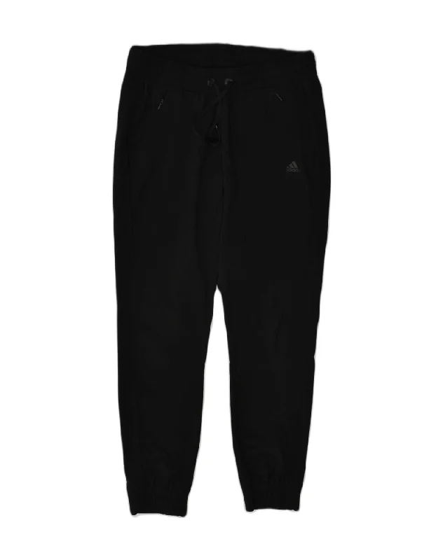 ADIDAS Womens Tracksuit Trousers Joggers UK 12-14 Medium Black Polyester Trousers cozy soft ADIDAS Womens Tracksuit Trousers Joggers UK 12-14 Medium Black Polyester Trousers cozy soft