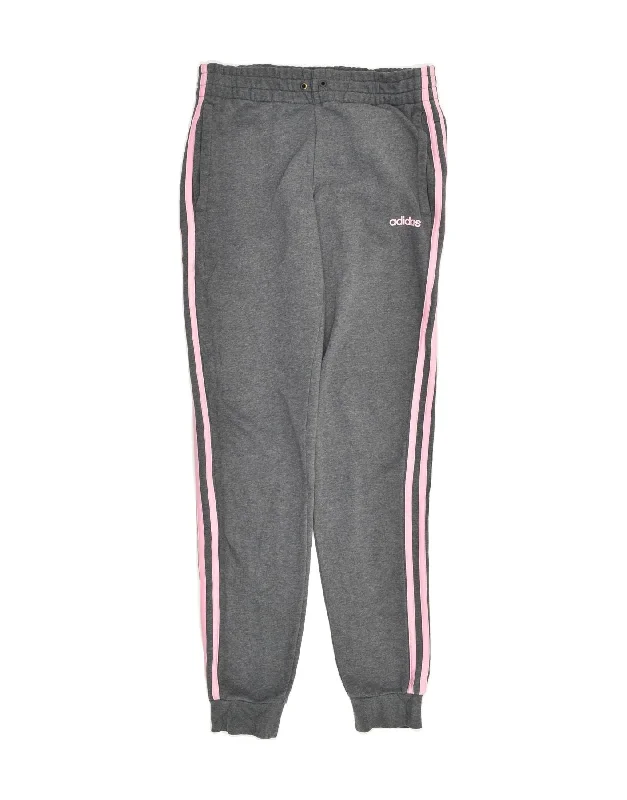 ADIDAS Womens Tracksuit Trousers Joggers UK 8-10 Small Grey Cotton Trousers Cargo pockets ADIDAS Womens Tracksuit Trousers Joggers UK 8-10 Small Grey Cotton Trousers Cargo pockets