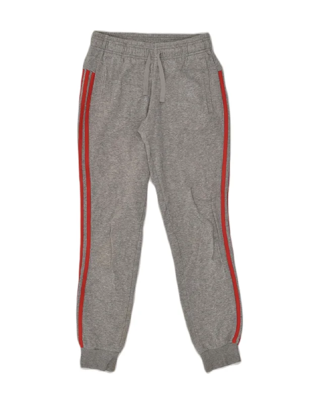 ADIDAS Womens Tracksuit Trousers Joggers UK 8 Small Grey Trousers Spring Floral