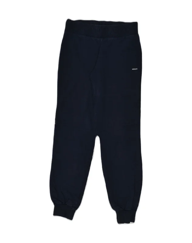 ADIDAS Womens Tracksuit Trousers Joggers UK 8 Small Navy Blue Cotton Trousers Denim Blue ADIDAS Womens Tracksuit Trousers Joggers UK 8 Small Navy Blue Cotton Trousers Denim Blue