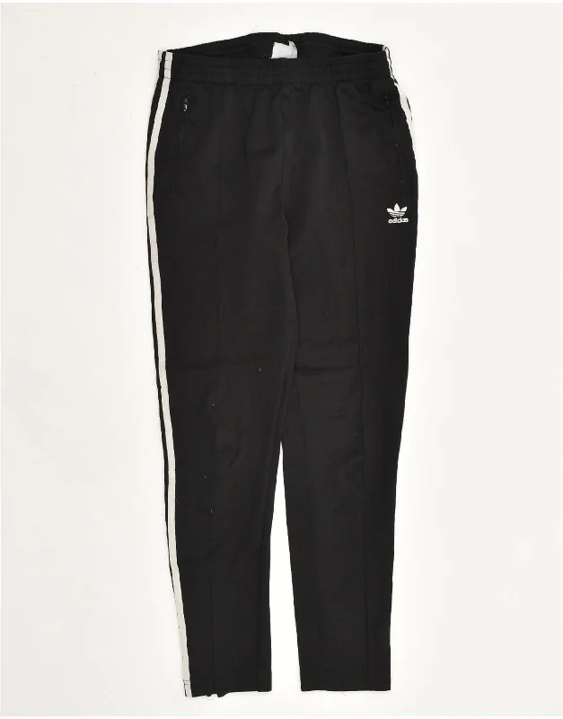ADIDAS Womens Tracksuit Trousers UK 12 Medium Black Polyester Trousers Corduroy Warm ADIDAS Womens Tracksuit Trousers UK 12 Medium Black Polyester Trousers Corduroy Warm