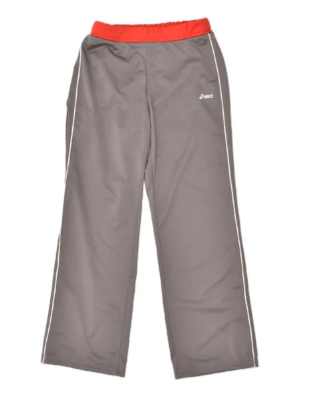 ASICS Womens Tracksuit Trousers UK 14 Medium Grey Polyester Trousers Running Lightweight ASICS Womens Tracksuit Trousers UK 14 Medium Grey Polyester Trousers Running Lightweight