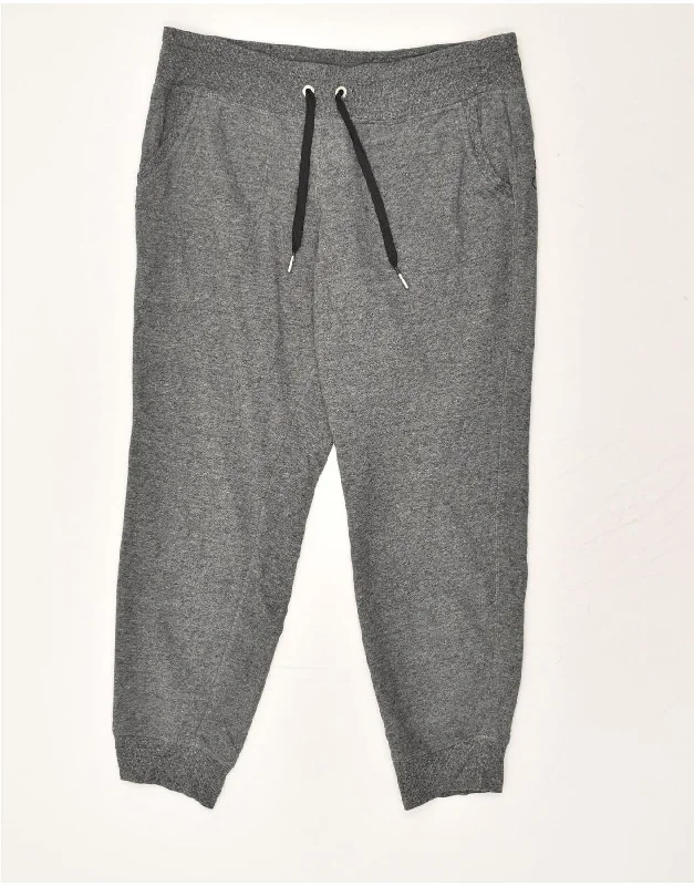 CALVIN KLEIN Womens Tracksuit Trousers Joggers Large Grey Cotton Trousers Sale Discount CALVIN KLEIN Womens Tracksuit Trousers Joggers Large Grey Cotton Trousers Sale Discount