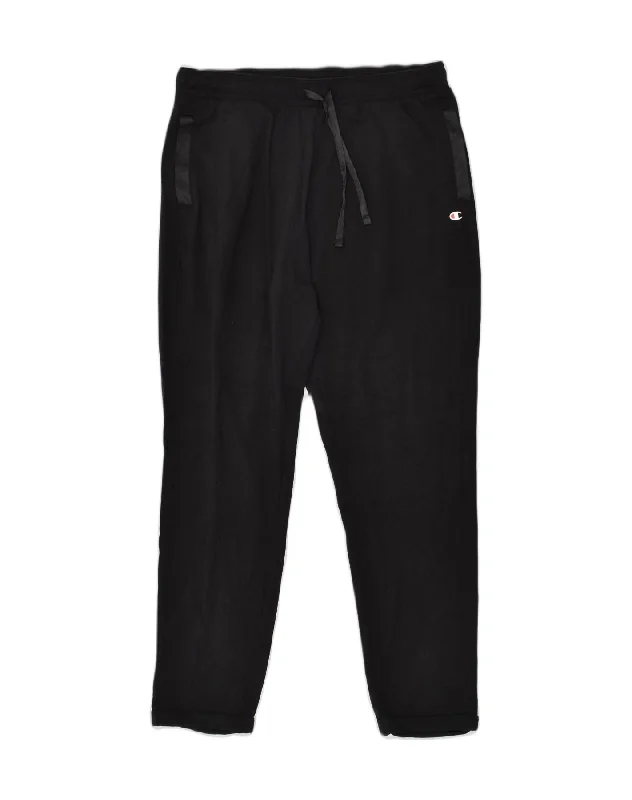CHAMPION Womens Tracksuit Trousers UK 18 XL Black Trousers cozy comfortable