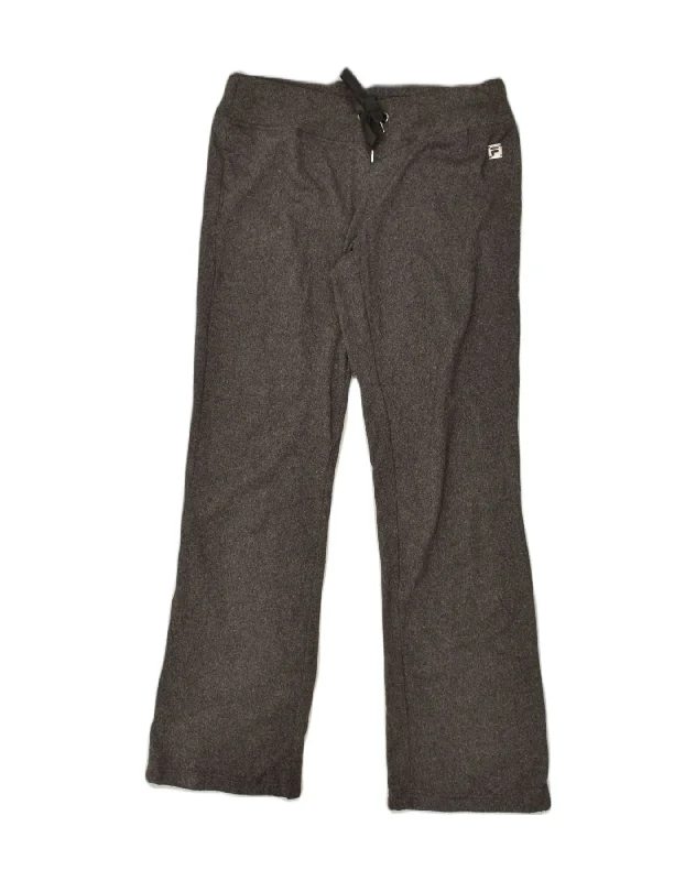 FILA Womens Tracksuit Trousers UK 14 Medium Grey Polyester Trousers Business Professional FILA Womens Tracksuit Trousers UK 14 Medium Grey Polyester Trousers Business Professional