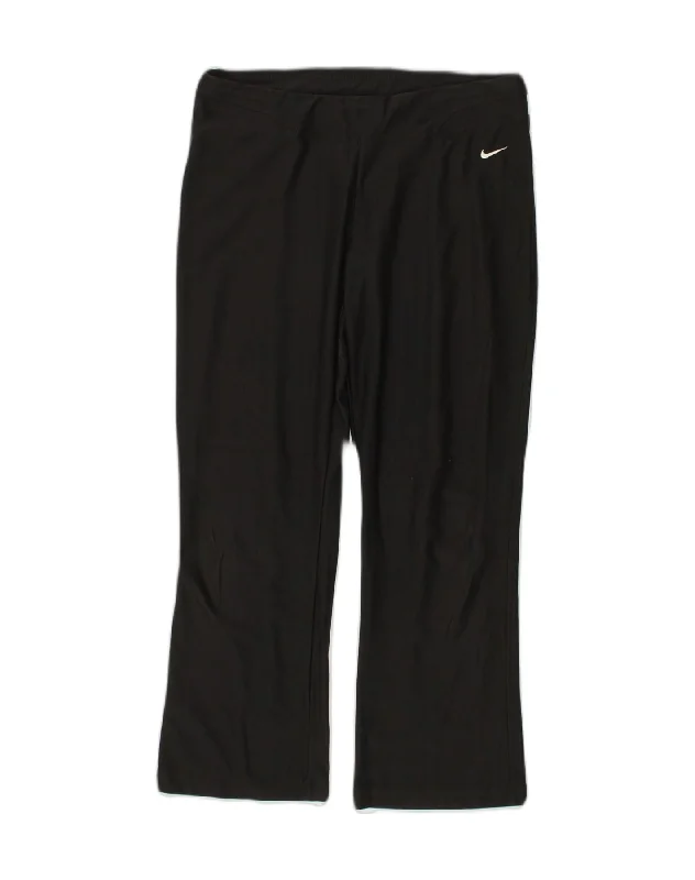 NIKE Womens Tracksuit Trousers UK 8/10 Medium Black Polyester Trousers Leisure Comfortable NIKE Womens Tracksuit Trousers UK 8/10 Medium Black Polyester Trousers Leisure Comfortable