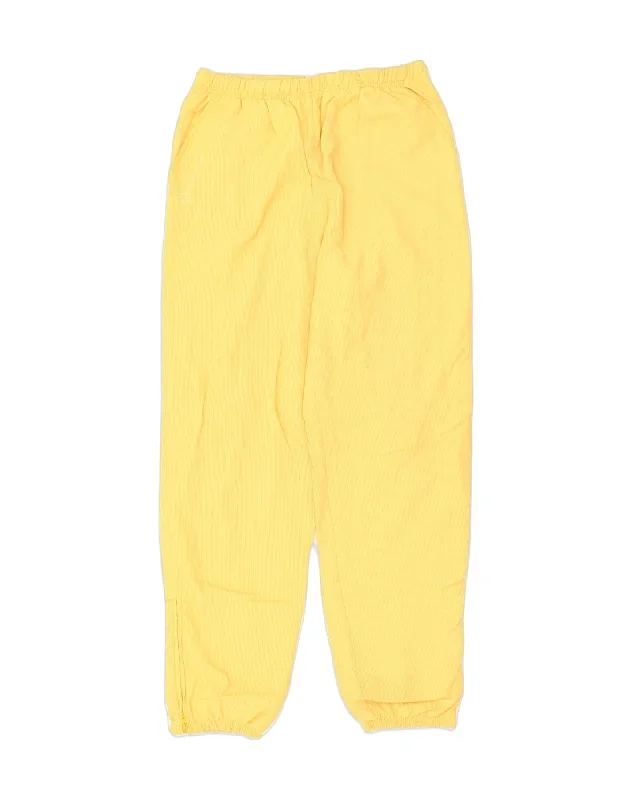 SERGIO TACCHINI Womens Tracksuit Trousers Joggers Medium Yellow Check Trousers Print Floral SERGIO TACCHINI Womens Tracksuit Trousers Joggers Medium Yellow Check Trousers Print Floral