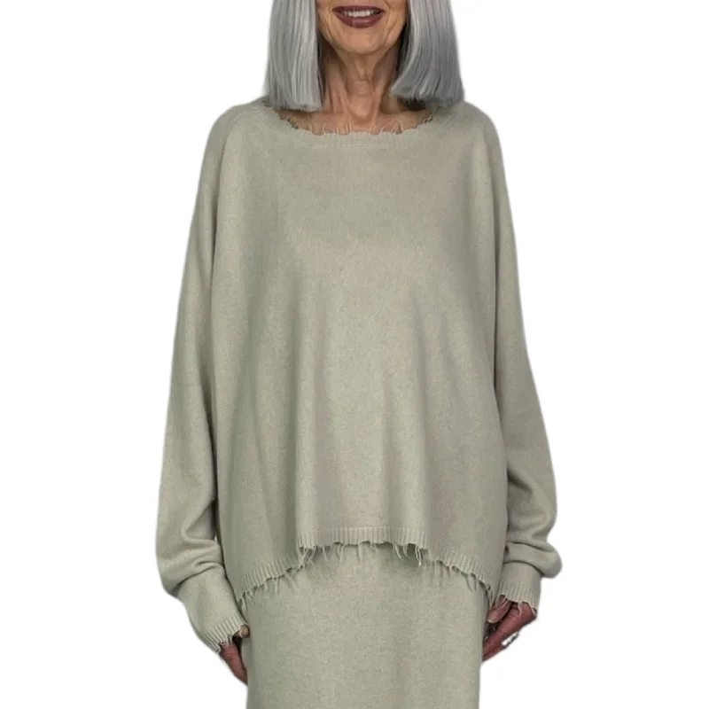 CREWNECK PULLOVER SWEATER Shawl Collar Sweater