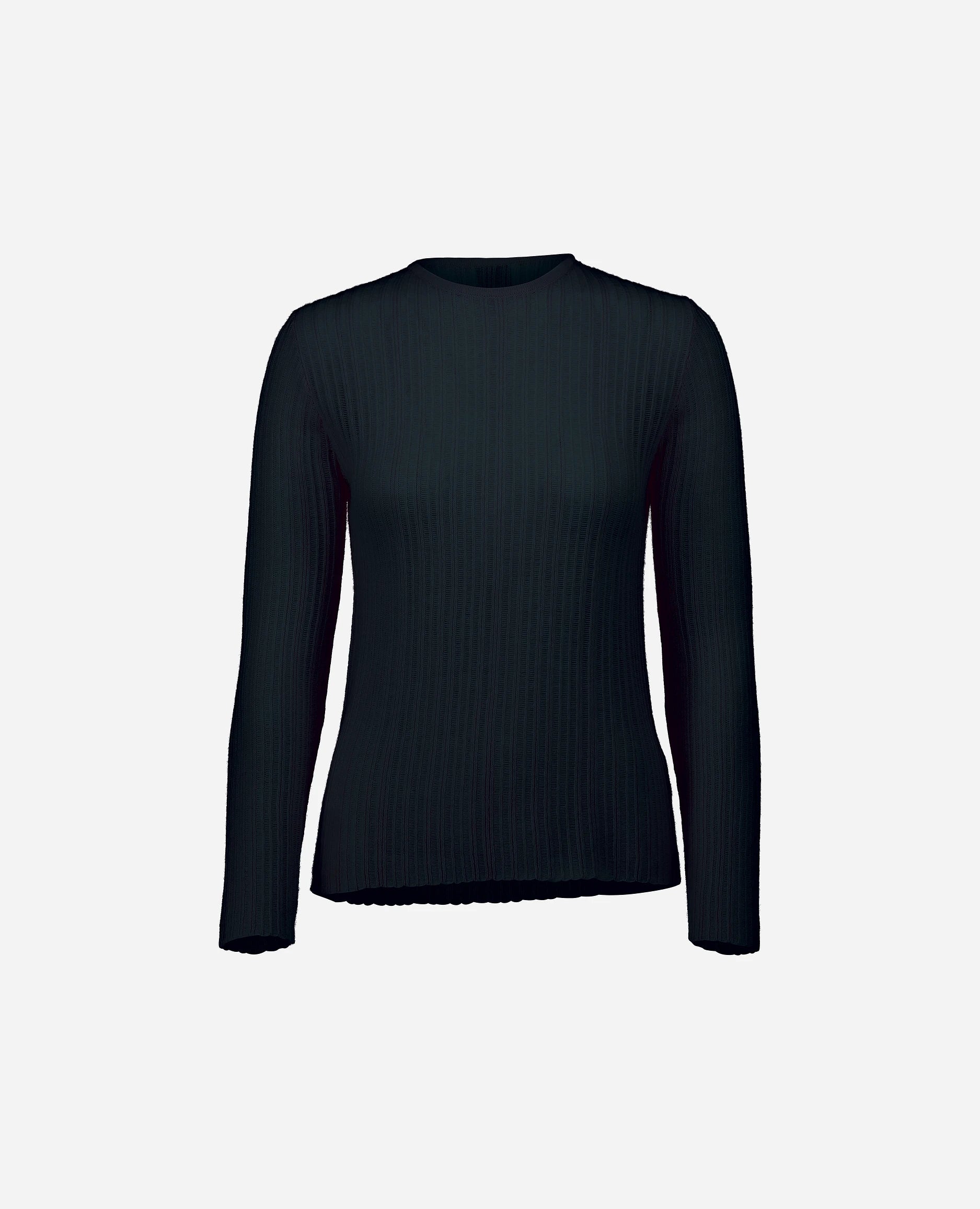 Cashmere Pullover in Navy - Enger Schnitt Turtleneck Warm Pullover
