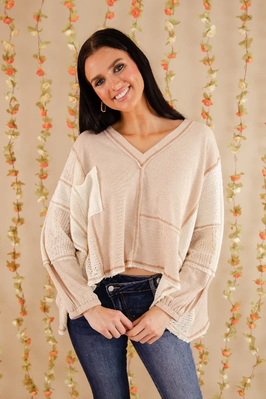 A Dream Of Mine Pullover Port Neck Pullover