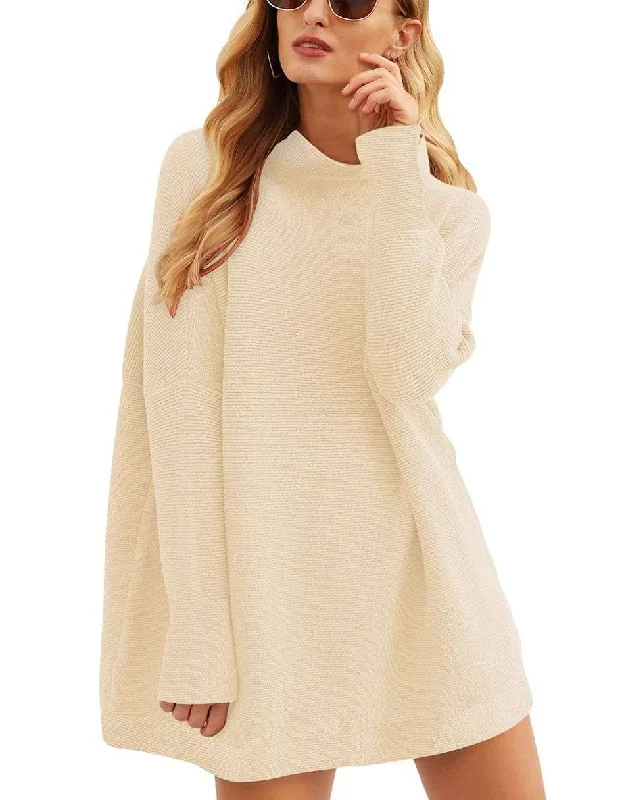 Anrabess Casual Turtleneck Slouchy Ribbed Knit Tunic Sweaters Pullover Fleece Warm Pullover Anrabess Casual Turtleneck Slouchy Ribbed Knit Tunic Sweaters Pullover Fleece Warm Pullover