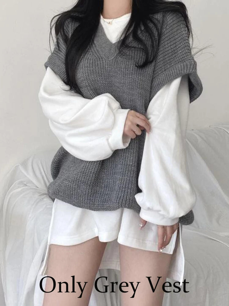 Grey vest